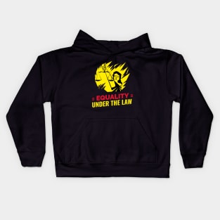 Equality Under The Law / Black Lives Matter / Equality For All Kids Hoodie